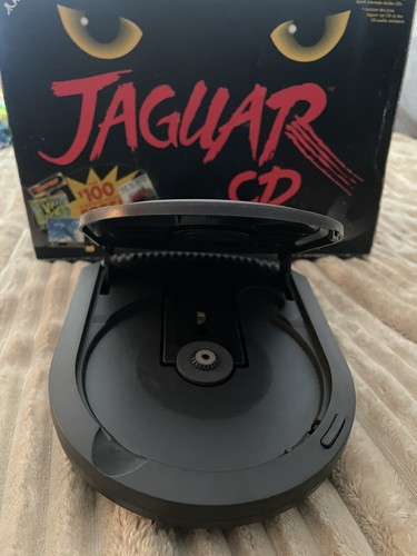 Atari jaguar console system - cd,