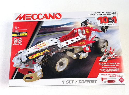 Meccano 21201 1 - 0-in-1, racing
