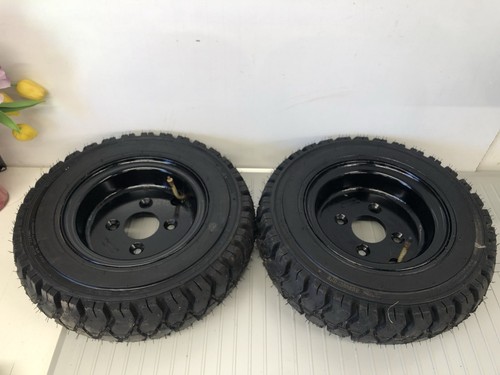 Pair forklift wheels - forklift, &