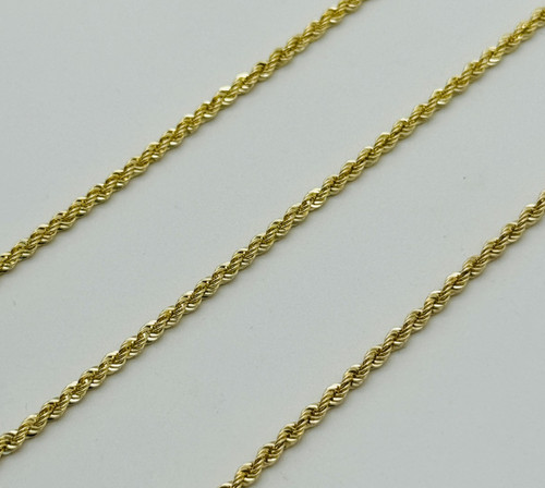 Solid 9ct yellow gold 2mm - 9ct,