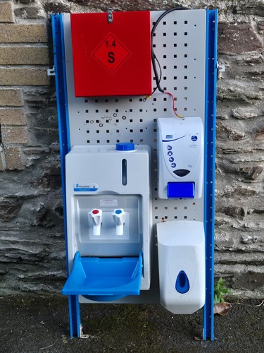 Mobile van handwash - , unit