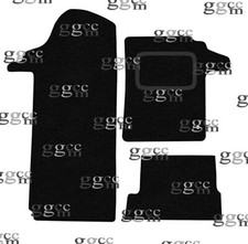 FITS VITO BLACK CAB CUSTOMISED MATS 2015-&-UP FRONT & BOOT TAILORED IN CARPET