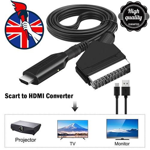 Scart hdmi converter - to,