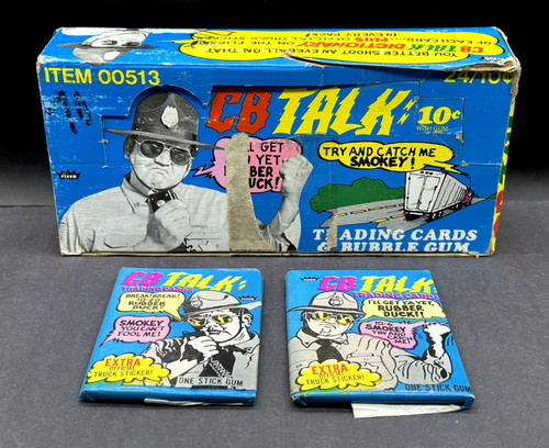 Talk 1977 fleer unopened - cb,