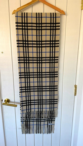Burberry cashmere check - cashmere,