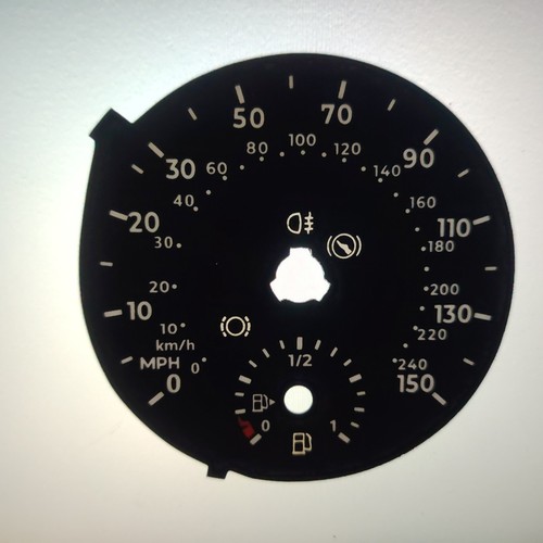 Speedo conversion dial kmh - conversion,
