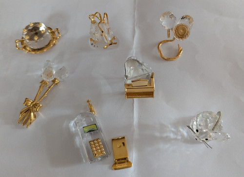 Swarvoski crystal miniatures - swarvoski,