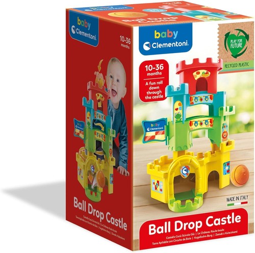 Ball drop castle - castle, colourful