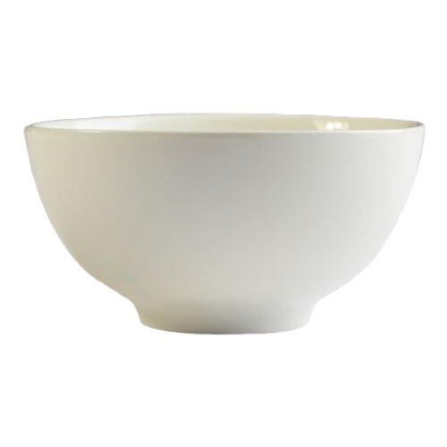 White rice bowls - 5",