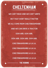 CHELTENHAM TOWN FC THE ROBINS