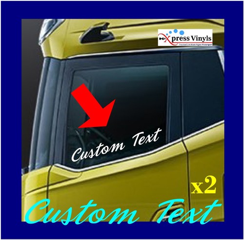 Custom words truck - 2, x