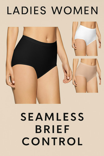 Ladies women seamless brief - women's,