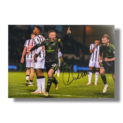 Signed mcgregor celtic - signed,
