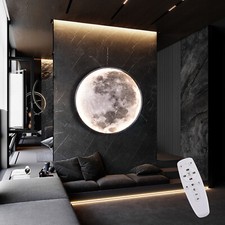 Dimmable Moon Wall Light with