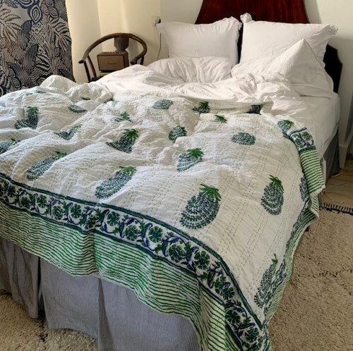 Indian handmade cotton - cotton, kantha