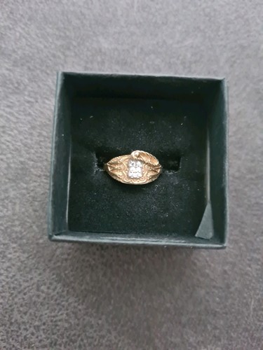 Babys saddle ring with - babys,