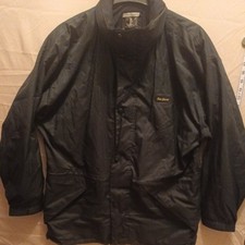 Peter Storm Mens Stormtech Jacket M Dark Green Hooded Waterproof Windproof ZipUp