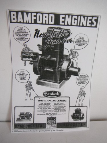 1945 bamfords petrol - 1945,, &