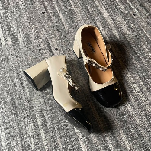 Miu patent leather mary - patent,