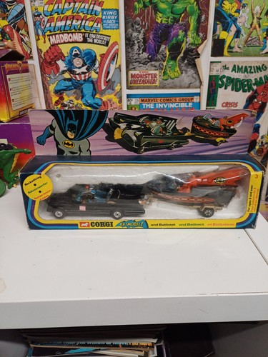 Corgi vintage batmobile - batmobile, and