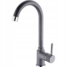 FRANKE POLA STONE GREY SWIVEL SPOUT MONO KITCHEN SINK MODERN MIXER TAP SINGLE