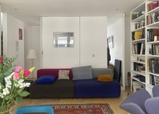 Fritz Hansen Alphabet two seater sofa by Piero Lissoni, Some holes