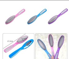 Double Sided Foot Filer for Dead Skin Callus Remover Cracked Heels Pedicure Pink