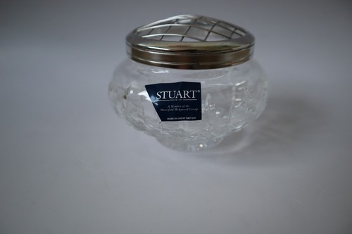 Vintage stuart crystal rose - crystal,