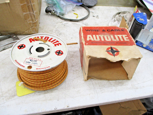 Auto lite cloth wire 100 - 100, ft