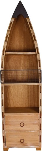 Wooden boat decor - wooden,