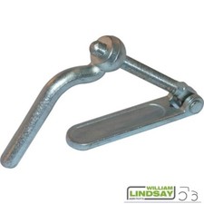 Heavy Duty M16 Ramp Fastener Hinge & Plate Weld On For Cattle Horsebox Trailers 