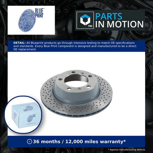 Brake discs pair vented - discs,