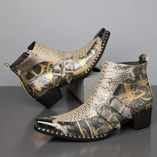 Men snakeskin print - snakeskin,