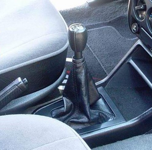 Genuine leather gear shift - genuine,
