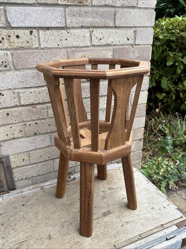 Vintage wooden plant - wooden, /
