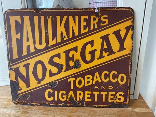 Vintage enamel faulkners - enamel,