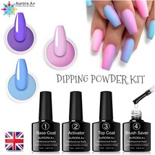 Nail Dipping Powder Acrylic System Dry Fast 7 piece set professional Starter Kit