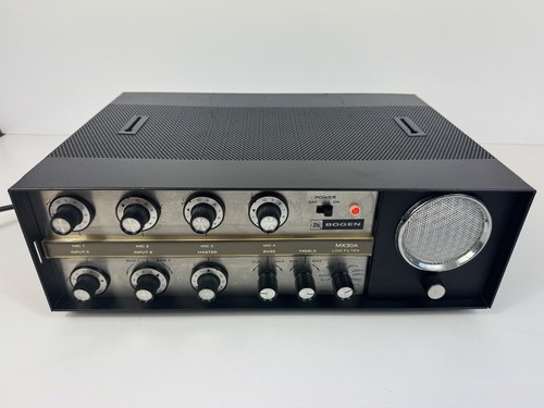 Vintage bogen mx30a tube mixer - mx30a,