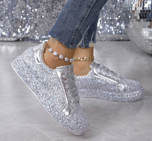 Bling trainers sequin - bling, pumps