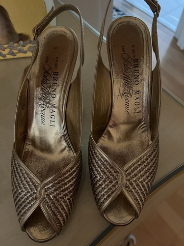 Bruno magli gold - bruno, woven