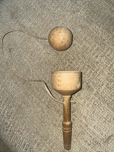 Vintage wooden toy treen - toy,