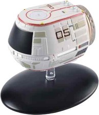Travel Pod Shuttle Metal Model Star Trek Eaglemoss New