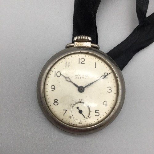 Vintage westclox scotty pocket - vintage,