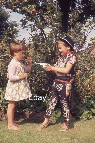 35mm slide young girl boy - 35mm,