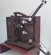 PROIETTORE PATHE BABY 9,5 MM MODIFICATO A TELECINEMA