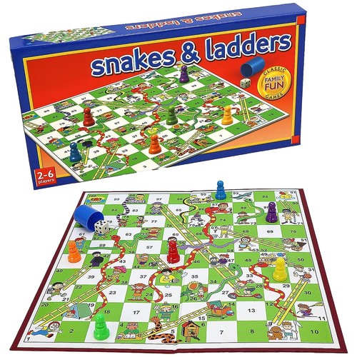 Snakes ladders and - and, ludo