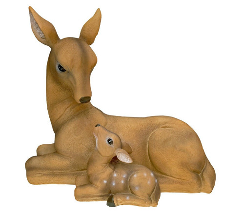 Large37x35cm deer sculpture - large37x35cm,