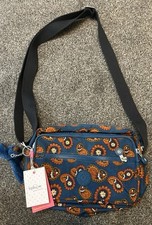 NEW WITH TAGS Kipling Shoulder Bag With Monkey Charm Casper🎄 great Gift