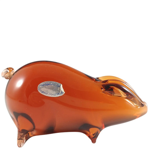 Marked wedgwood topaz amber - marked,