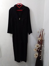 NEXT Size 8 petite Black Long Sleeve Zip Up Jumpsuit
